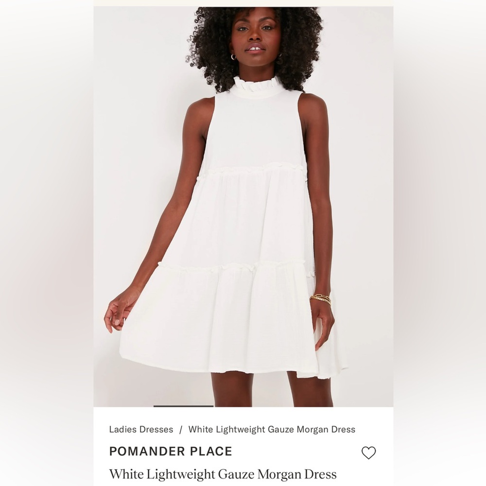 Tuckernuck White Gauze Dress